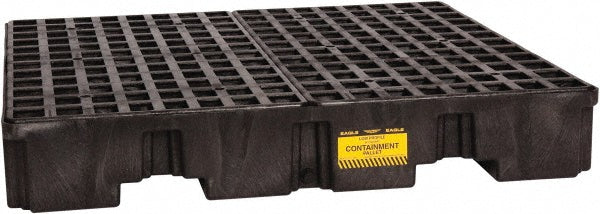 Eagle 1645B Spill Pallet  4 Drum,  66.00 gal,  8000.00 lb,  Polyethylene