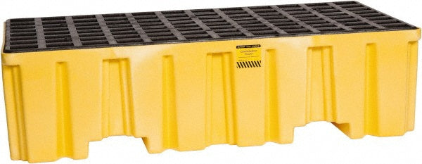 Eagle 1620ND Spill Pallet 2 Drum, 66 gal, 4,000 lb, Polyethylene