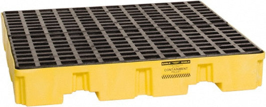 Eagle 1645ND Spill Pallet  4 Drum,  66.00 gal,  8000.00 lb,  Polyethylene