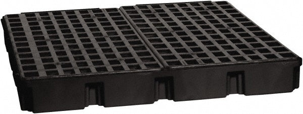 Eagle 1635B Spill PalletSpill Platform 4 Drum, 60.5 gal, 10,000 lb, Polyethylene