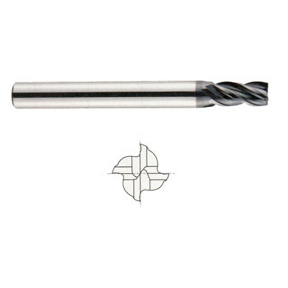 YG-1 EMB12010 Square End Mill 5/32" Dia, 7/16" LOC, 4 Flute, Solid Carbide