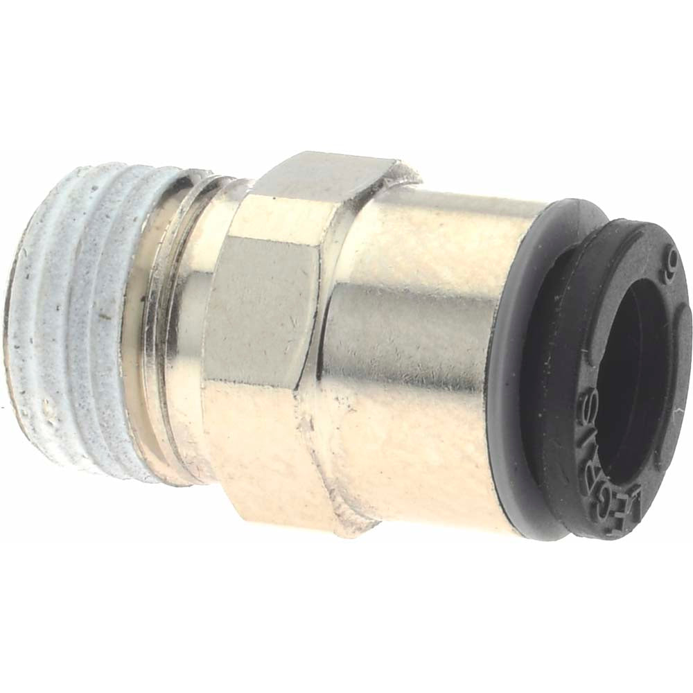 Legris 3175 06 11 Push-To-Connect Tube to Male & Tube to Male NPT Tube Fitting Male Connector, 1/8" Thread
