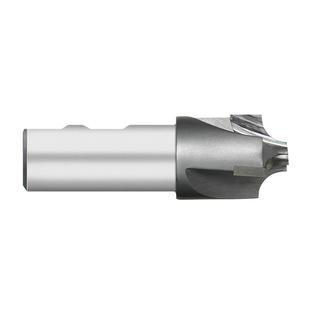 Titan USA TC95414 Corner Rounding End Mills Mill Diameter (Inch) 1-1/2  Mill Diameter (Decimal Inch) 1.5000  Number Of Flutes 3  End Mill Material Carbide Tipped  Radius (Decimal Inch) 0.5000  Radius (Inch) 1/2