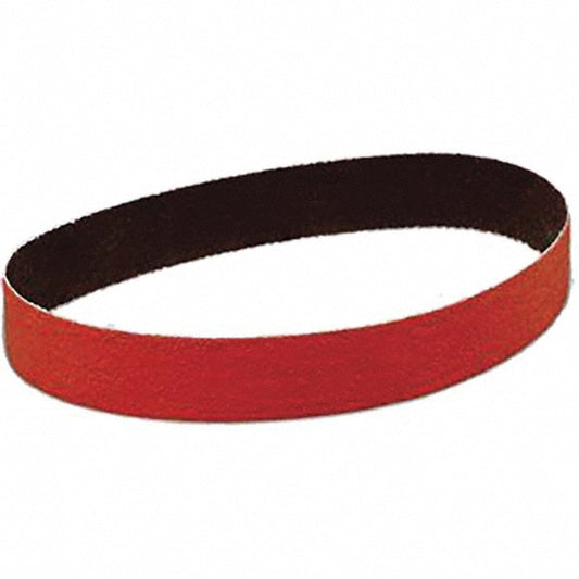 3M 7010307733 Abrasive Belt 1-1/2" Wide, 60" Long, 80 Grit, Ceramic