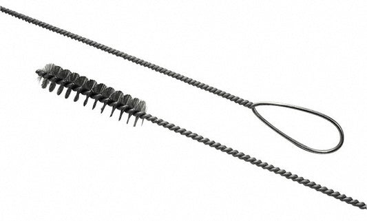 Schaefer Brush 76254 1" Diam, 4" Bristle Length, Boiler & Furnace Stainless Steel Brush