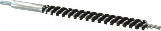 Schaefer Brush 93704 Single Stem/Spiral Condenser Tube Brush 3/8" Dia, 6-1/4" OAL, Nylon Bristles