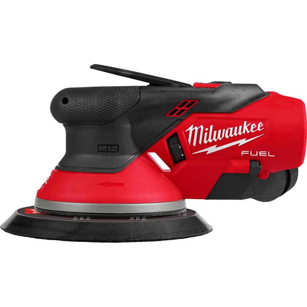 Milwaukee Tool 2584-20 Electric Orbital Sanders Pad Shape Round  Batteries Included No  Round Pad Size 6in  Battery Chemistry Lithium-ion  Battery Series M12  Orbit Diameter 0.09375in