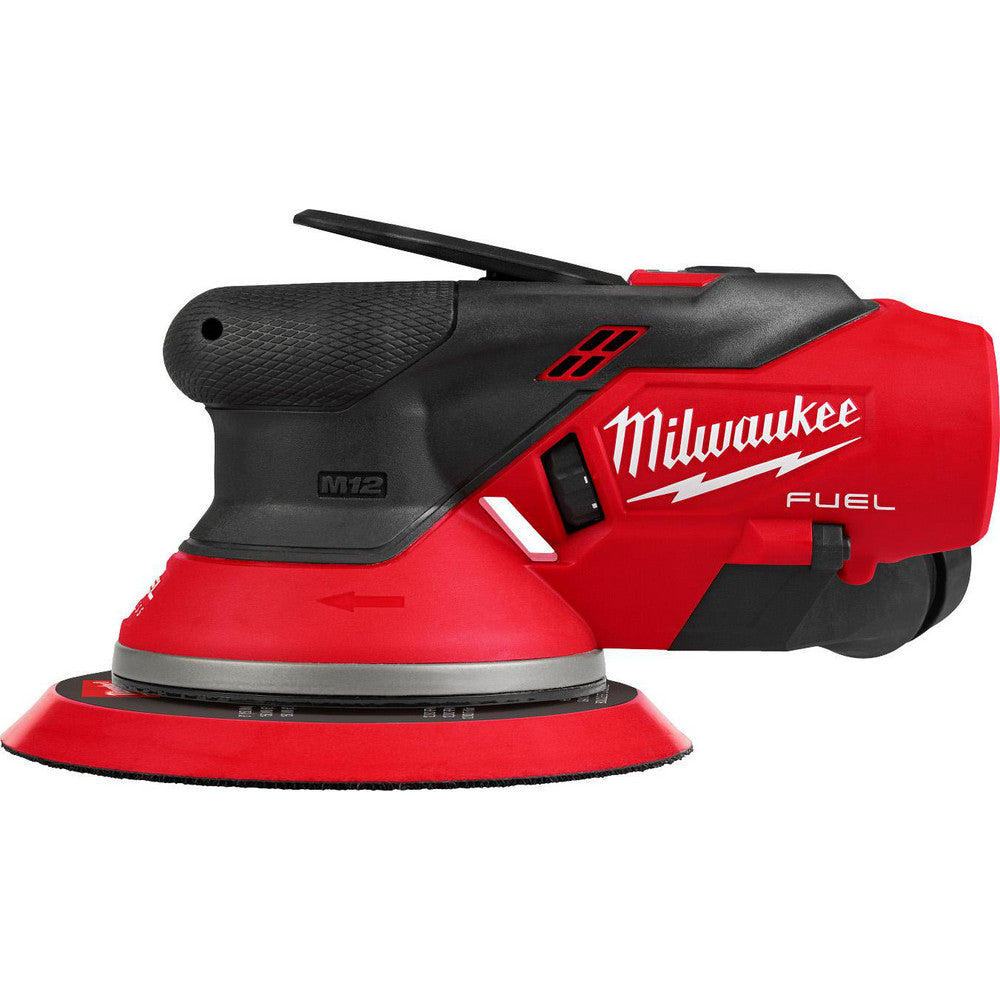 Milwaukee Tool 2585-20 Electric Orbital Sanders Pad Shape Round  Batteries Included No  Round Pad Size 6in  Battery Chemistry Lithium-ion  Battery Series M12  Orbit Diameter 0.1875in
