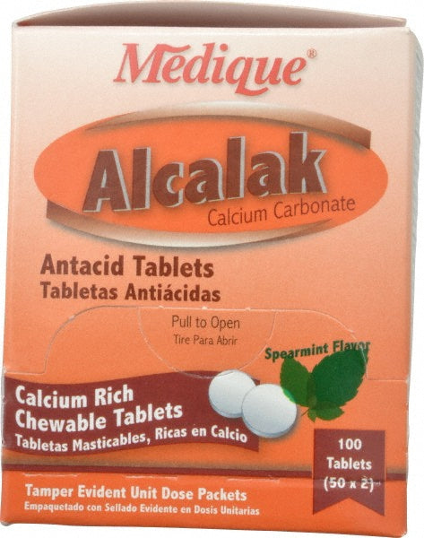 Medique 10133 Antacids & Stomach Relief Tablet (2) 50 Envelopes