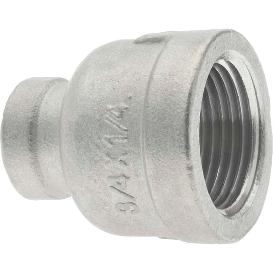 Merit Brass K412-1204 Pipe Reducer 3/4 x 1/4", 304 Stainless Steel