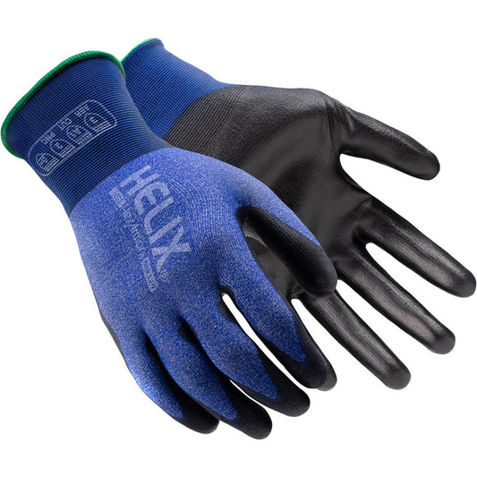 HexArmor 1032-M (8) Cut & Puncture Resistant Gloves Style Knit  Coating Material Polyurethane  Coating Coverage Palm & Fingertips  Glove Type Cut, Puncture & Abrasion-Resistant  ANSI/ISEA Cut Resistance Level A1  Primary Material Polyester