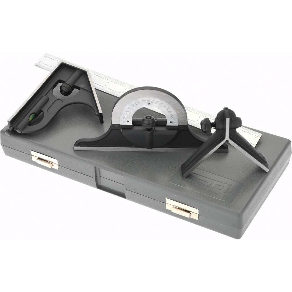 SPI 13-274-6 4 Piece, 12" Combination Square Set