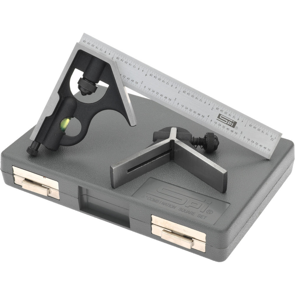 SPI 13-262-1 3 Piece, 6" Combination Square Set