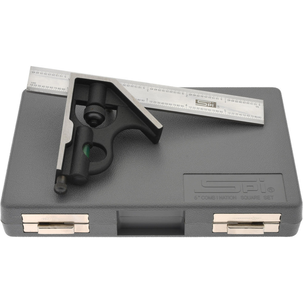 SPI 13-251-4 2 Piece, 6" Combination Square Set