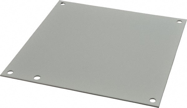 Cooper B-Line 78205179330 6-7/8" OAW x 6-7/8" OAH Powder Coat Finish Electrical Enclosure Nonperforated Panel