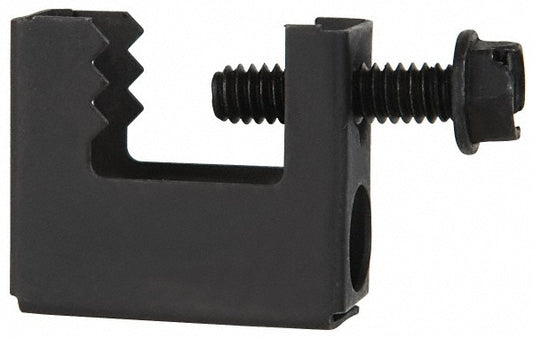 Cooper B-Line 78101118275 Flange Clamp 1/8 to 1/2" Flange Thickness, 3/8" Rod