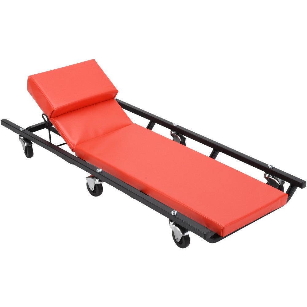 Pro-Source TR6452 330 Lb Capacity, 6 Wheel Creeper with Adjustable Headrest