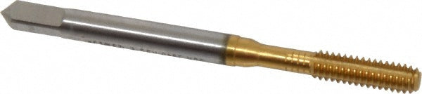 Guhring 9039400041660 Thread Forming Tap #8-32 UNC, 2BX Class of Fit, Modified Bottoming, Cobalt, TiN Coated