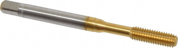 Guhring 9039410048260 Thread Forming Tap #10-32 UNF, 2B/2BX Class of Fit, Modified Bottoming, Cobalt, TiN Coated