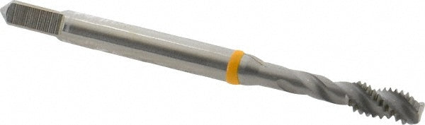 Guhring 9039040041660 Spiral Flute Tap #8-32, UNC, 3 Flute, Modified Bottoming, 2B Class of Fit, Cobalt, Bright/Uncoated