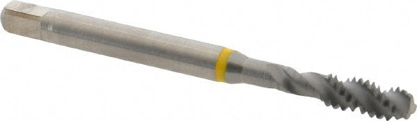 Guhring 9039040048260 Spiral Flute Tap #10-24, UNC, 3 Flute, Modified Bottoming, 2B Class of Fit, Cobalt, Bright/Uncoated