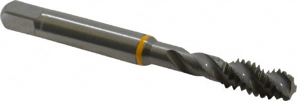 Guhring 9039040063500 Spiral Flute Tap 1/4-20, UNC, 3 Flute, Modified Bottoming, 2B Class of Fit, Cobalt, Bright/Uncoated