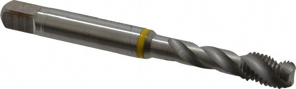 Guhring 9039050063500 Spiral Flute Tap 1/4-28, UNF, 3 Flute, Modified Bottoming, 2B Class of Fit, Cobalt, Bright/Uncoated