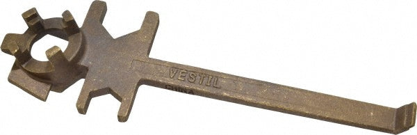 Vestil BNW-BX-W 12" Long Bronze Drum Plug Wrench