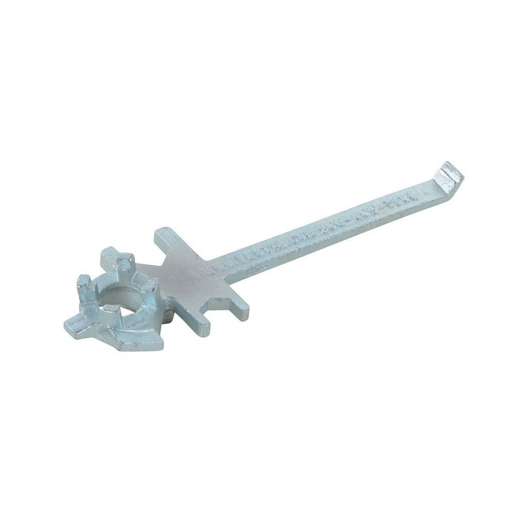 Vestil BNW-IX-W 12" Long Cast Steel Drum Plug Wrench