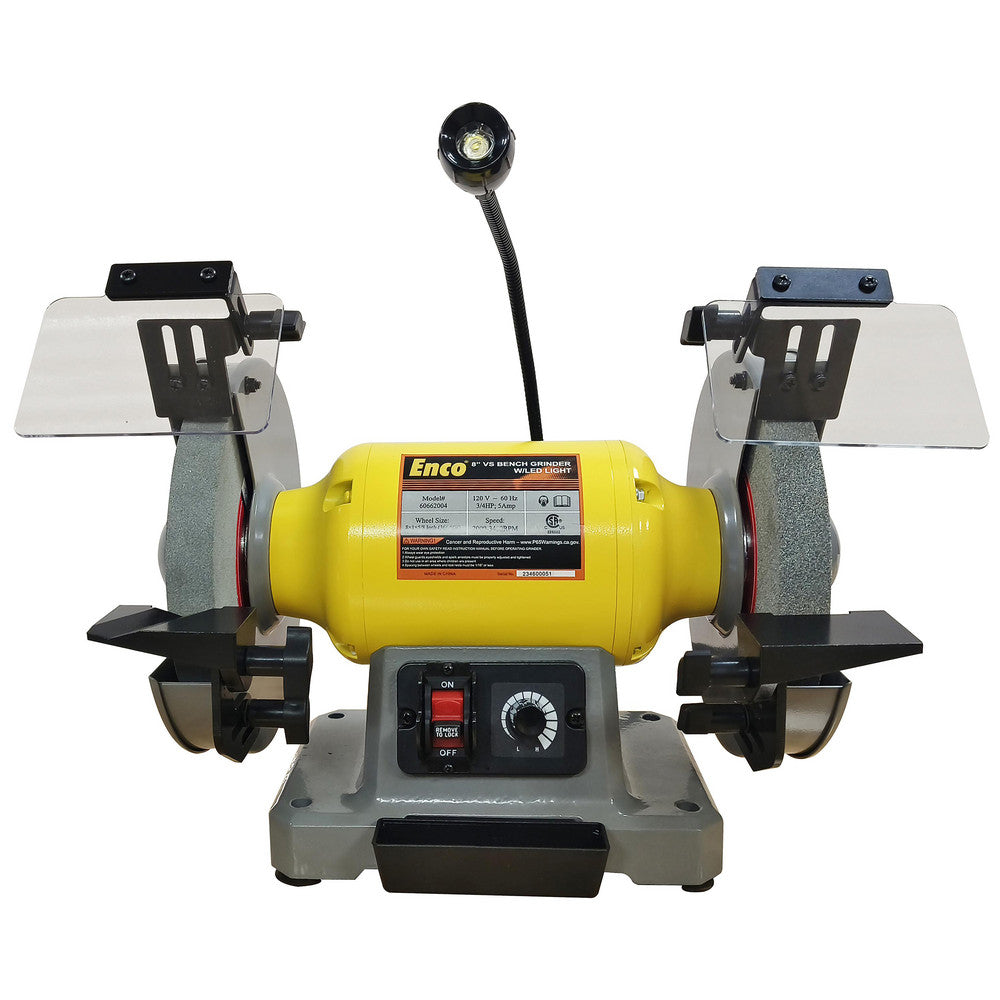 Enco TDS-200VLG 8" Variable Speed Bench Grinder