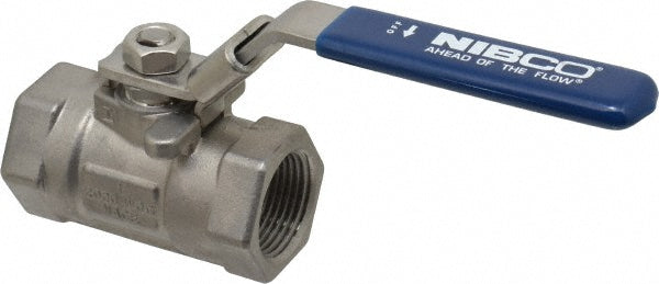 NIBCO NL944KAP Fire Safe Manual Ball Valve 1" Pipe, Reduced Port