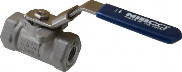 NIBCO NL943K4P Standard Manual Ball Valve 1/4" Pipe, Reduced Port