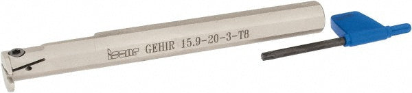 Iscar 2801780 Indexable Grooving Toolholder GEHIR15.9-20-3T8, Right Hand