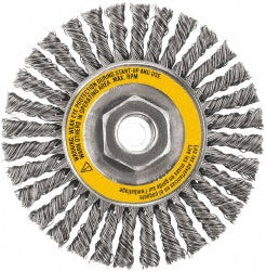 DeWALT DW49204 Wheel Brush 4" Wheel Dia, Stringer Bead