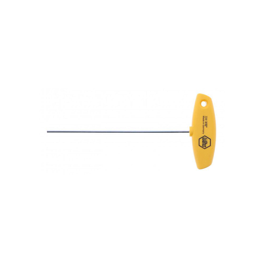 Wiha 33453 Hex Key 3/32" Hex, Hex End, T-Handle