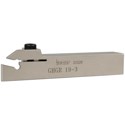 Iscar 2800261 Indexable Cutoff Toolholder 0.79" Max Depth of Cut, 1.58" Max Workpiece Dia, 0.118" Min Insert Width, Right Hand