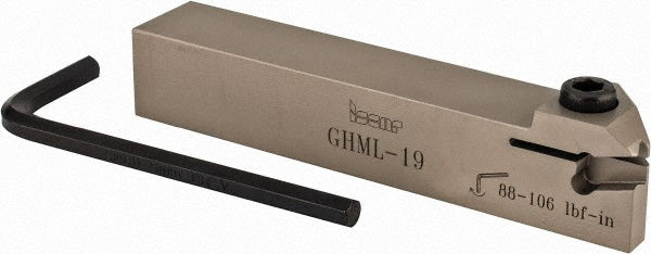 Iscar 2800405 0.189" Max Depth, 1/4" Max Width, External Left Hand Indexable Grooving Toolholder