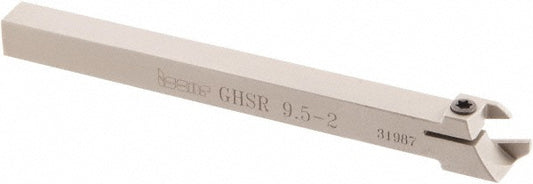 Iscar 2800548 Indexable Grooving Toolholder GHSR 9.5-2, External, Right Hand, 0.79" Max Workpiece Dia