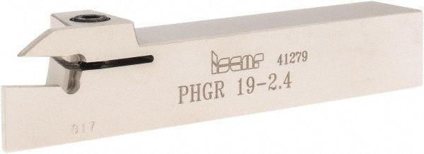 Iscar 2800748 Indexable Grooving Toolholder PHGR 19-2.4, External, Right Hand, 1.34" Max Workpiece Dia