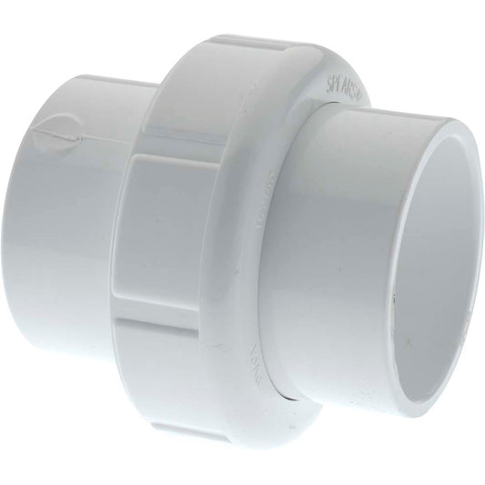 Value Collection 497-015 1-1/2" PVC Plastic Pipe Union with EPDM O-Ring