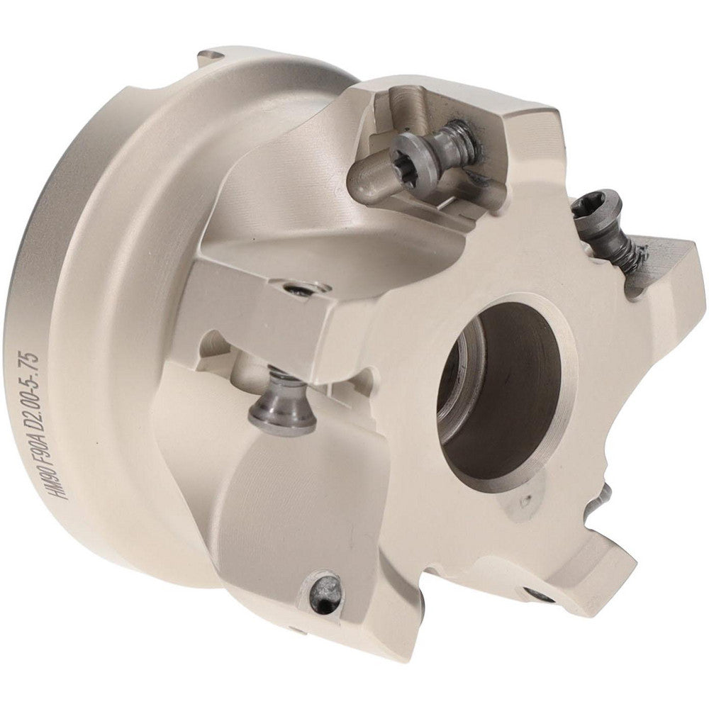 Iscar 3102118 2" Cut Dia, 3/4" Arbor Hole Dia, 0.56" Max Depth, Indexable Square-Shoulder Face Mill