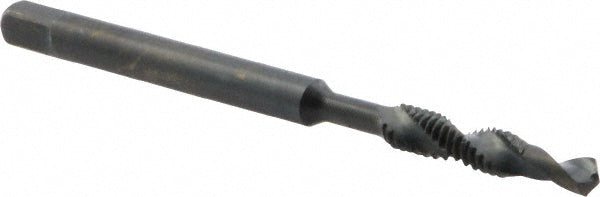 Dormer Pramet 5978380 Combination Drill Tap #8-32, 2B, 2 Flutes, High Speed Steel