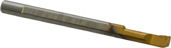 Carmex MTR3R0.2L10 Boring Bar 0.1200" Min Bore, 0.3900" Max Depth, Right Hand, 0.1570" Shank Dia, Solid Carbide