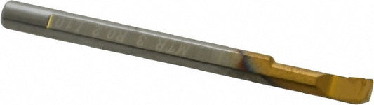 Carmex MTR3R0.2L10 Boring Bar 0.1200" Min Bore, 0.3900" Max Depth, Right Hand, 0.1570" Shank Dia, Solid Carbide