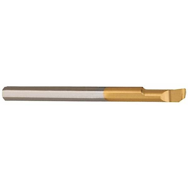Carmex MTR4R0.2L10 Boring Bar 0.1600" Min Bore, 0.3900" Max Depth, Right Hand, 0.1570" Shank Dia, Solid Carbide