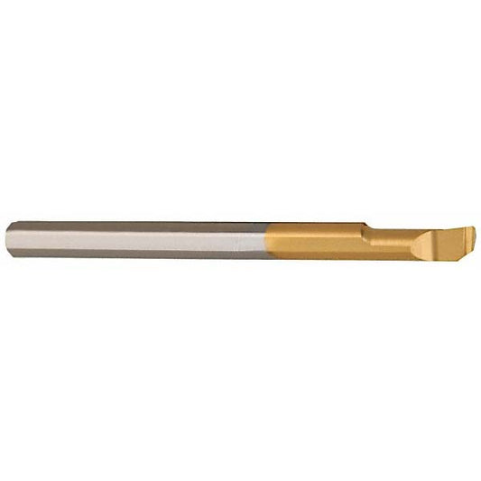 Carmex MTR4R0.2L10 Boring Bar 0.1600" Min Bore, 0.3900" Max Depth, Right Hand, 0.1570" Shank Dia, Solid Carbide