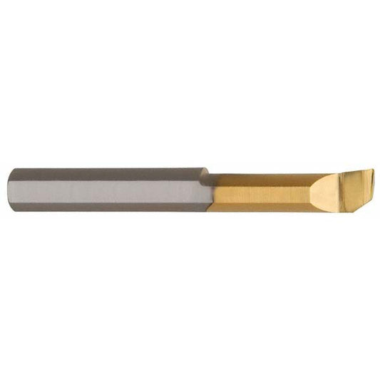 Carmex MTR6R0.2L22 Boring Bar 0.2400" Min Bore, 0.8700" Max Depth, Right Hand, 0.0906" Shank Dia, Solid Carbide