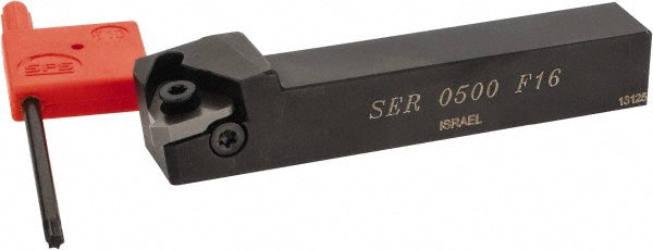 Iscar 3810073 Indexable Threading Toolholder External, Right Hand, 1/2 x 1/2" Shank