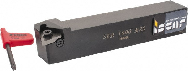 Iscar 3800031 Indexable Threading Toolholder External, Right Hand, 1 x 1" Shank
