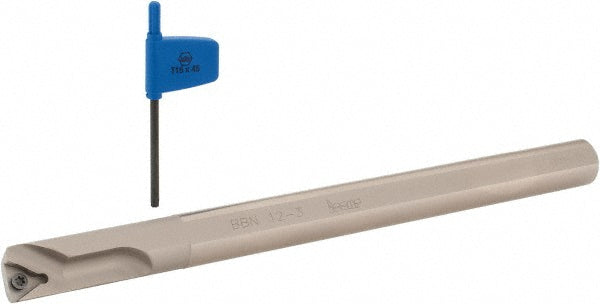 Iscar 3600015 Indexable Boring Bar BBN 12-3, 0.8460" Min Bore, 95 deg Lead